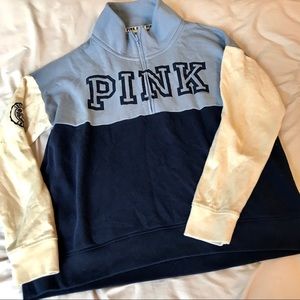 PINK VS half zip